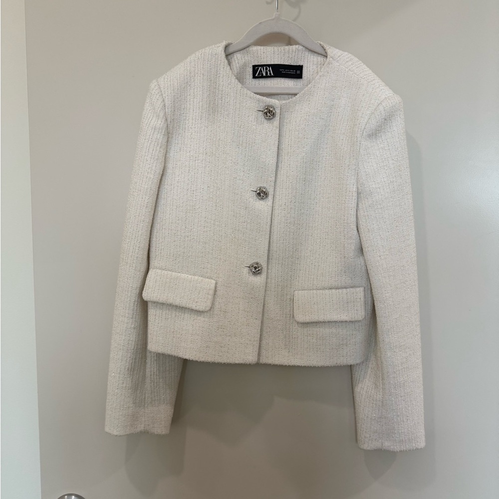 White Zara Jacket